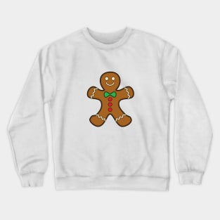 Happy Gingerbread Man Crewneck Sweatshirt